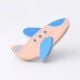 Handmade Pine Wood Aeroplane Cupboard Handle Set
